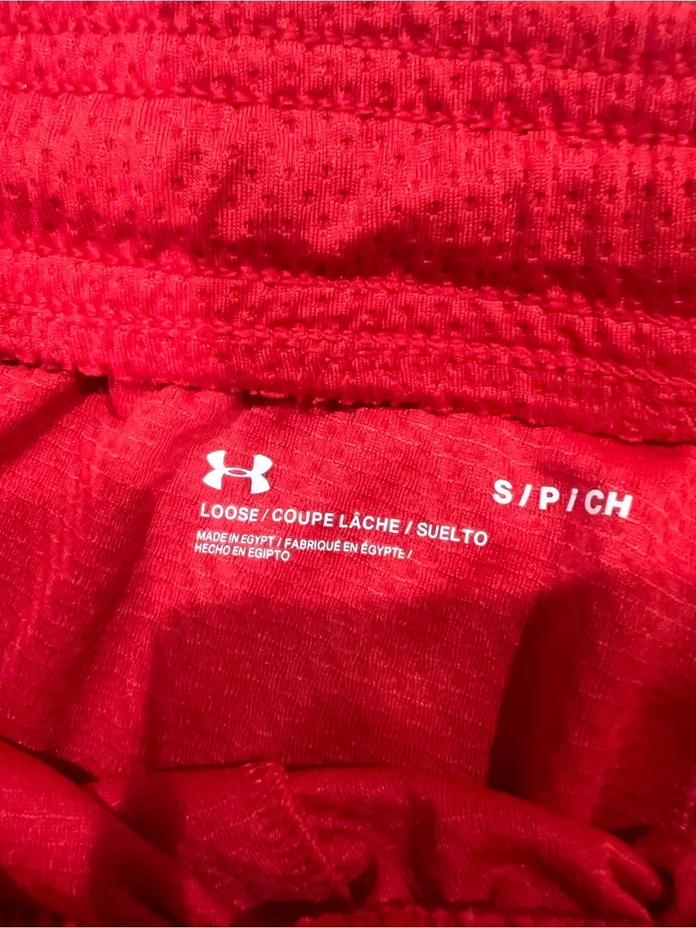 Under Armour Men's Red, Navy and Black Athletic Shorts Bundle - Size Small